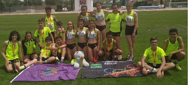 PUENTECILLAS PALENCIA SUBCAMPEÓN DE ESPAÑA SUB14 POR EQUIPOS