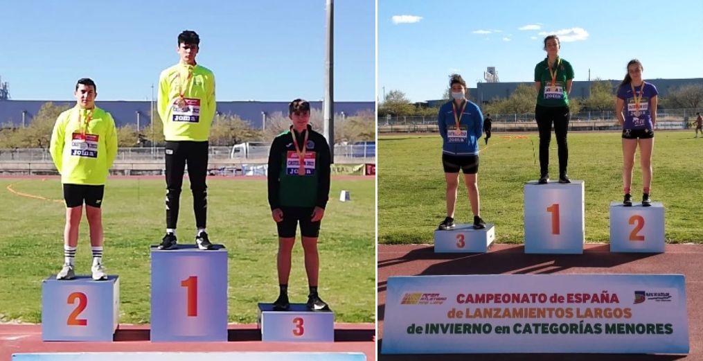 CASTILLA Y LEÓN ES LA COMUNIDAD CON MÁS MEDALLAS EN EL NACIONAL DE LANZAMIENTOS LARGOS CON 10 METALES