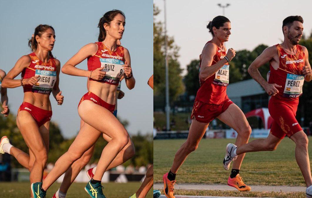GRAN RESULTADO DE CRISTINA RUIZ Y ROBERTO ALAIZ EN LA COPA DE EUROPA DE 10.000