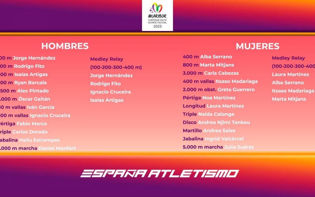 RODRIGO FITO Y RYAN BARCALA PRESELECCIONADOS PARA LA FOJE